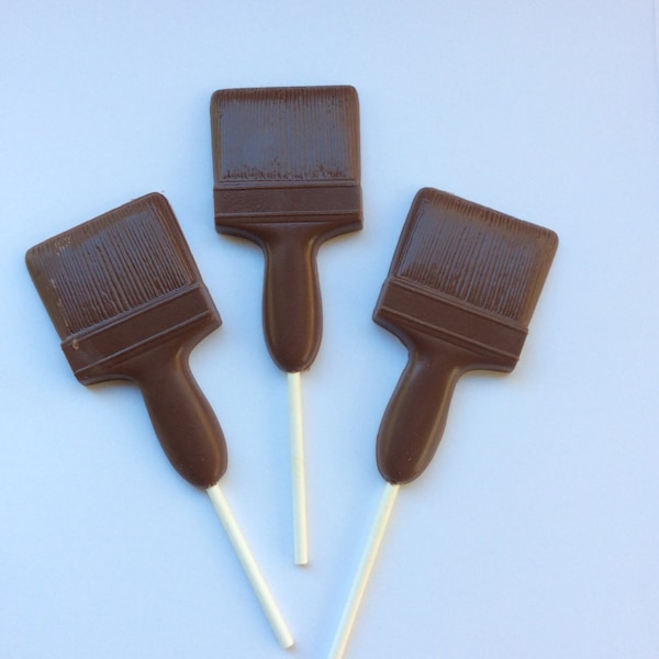 Paint Brush Lollipop Etsy