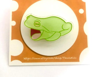 Screaming Frog Pin