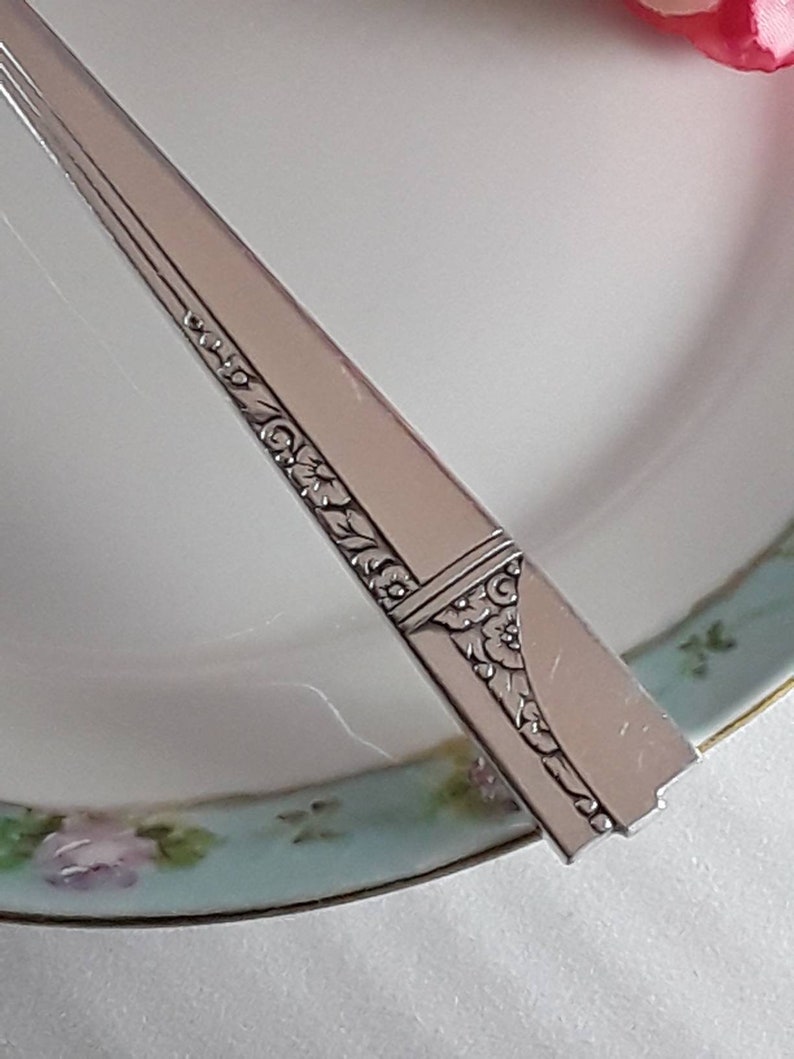 1937 CAPRICE Meat Fork Vintage Nobility Plate Silverplate Etsy