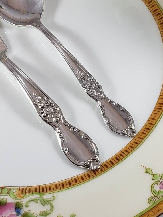 victorian rose silverware