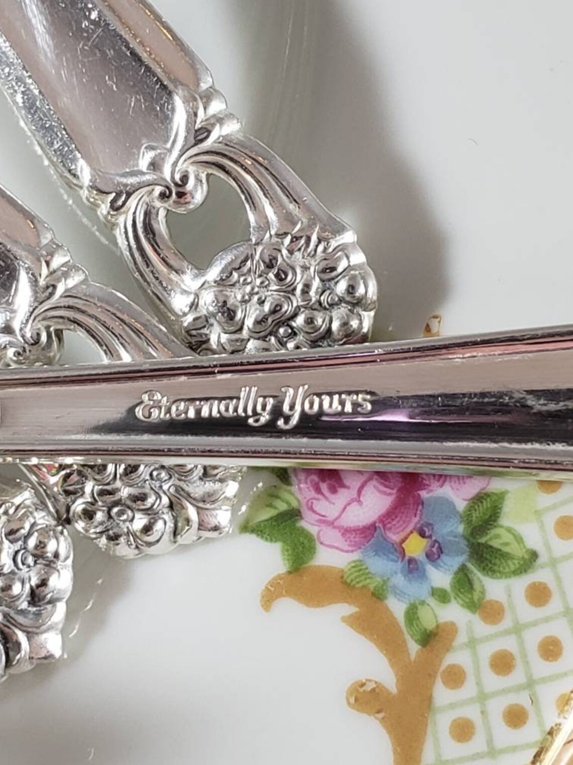 1941 ETERNALLY YOURS Master Butter Knife & Sugar Spoon 1847 Etsy