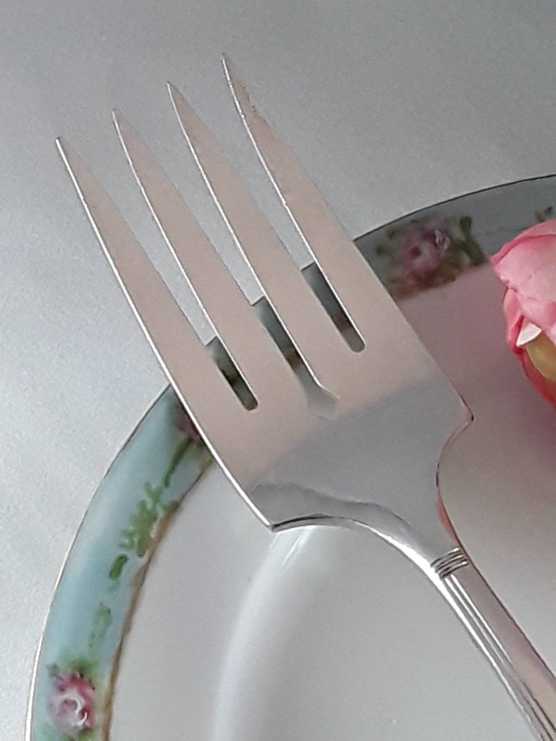 1937 CAPRICE Meat Fork Vintage Nobility Plate Silverplate Etsy