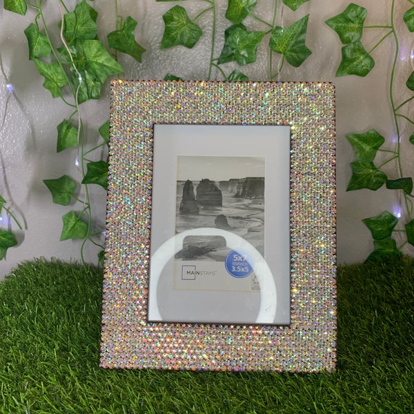 Bling Picture Frame Etsy