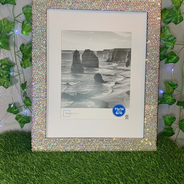 Bling Picture Frame Etsy