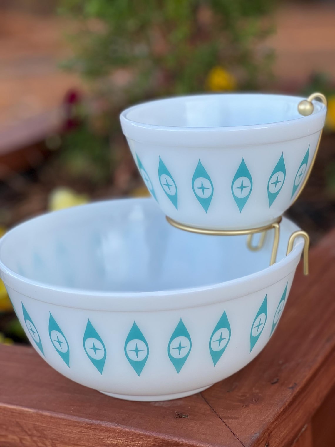 Pyrex Reproductions Vintage Pyrex Reproduction Bracket - for Mixing Bowls - 401 & 404 - Etsy