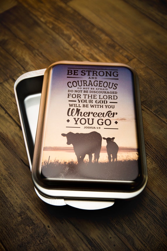 Cow Calf Sunset Bible Verse Joshua 1:9 Cake Pan Nordic Ware 9x13 