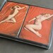 Marilyn Monroe, Vintage Double Deck, Playing Cards, In Hard Case, Unopened Decks, Circa 1976, Nude Playing Cards, Free Shipping 