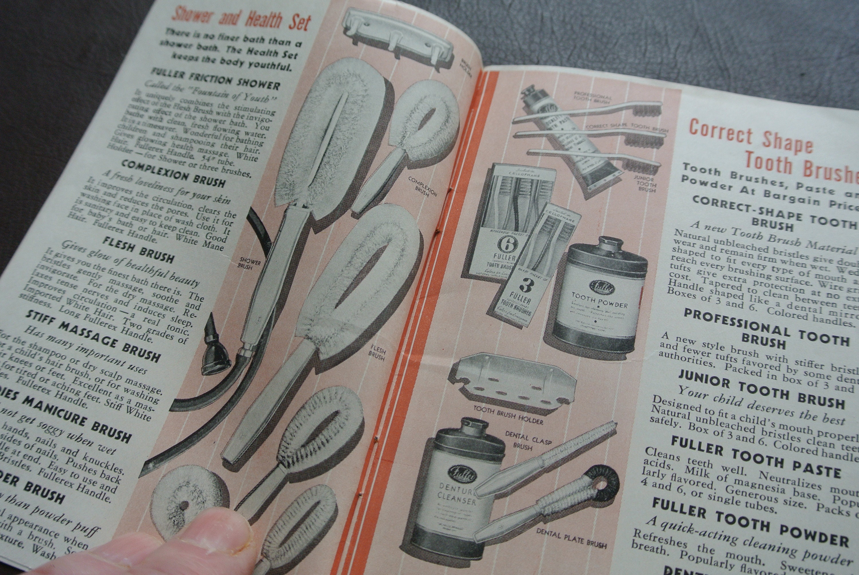 Vintage Catalog Fuller Brushes Product Care Illustrated Etsy