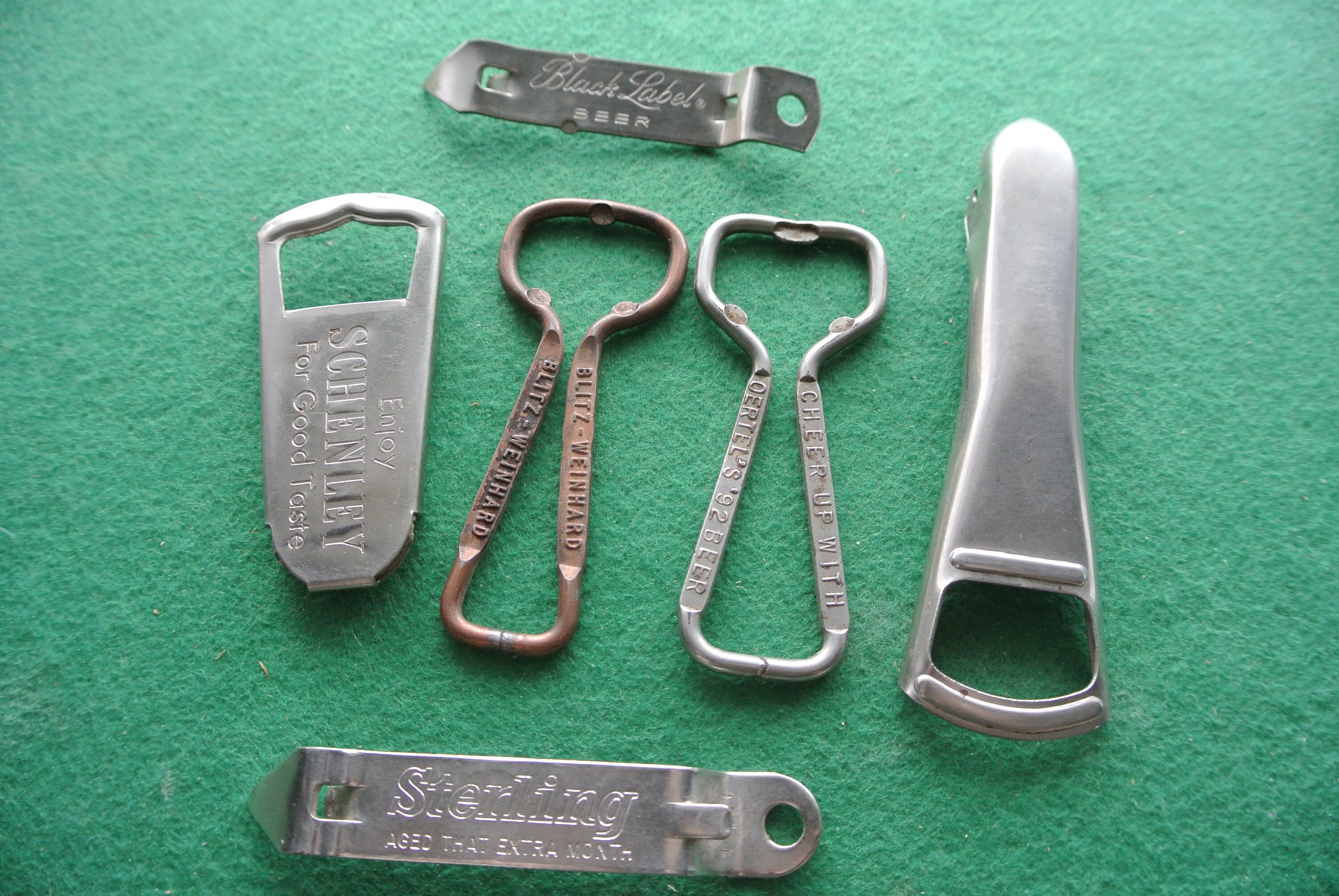 Opener Old Vintage Can Opener Beer Bottle Key Metal Bar Lager Style