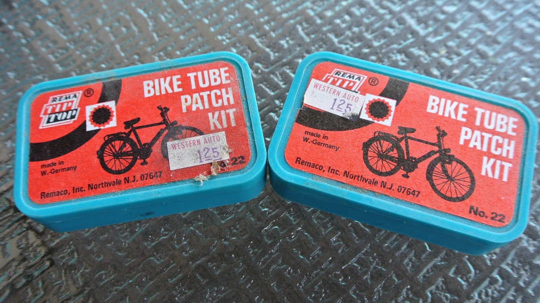 Vintage Bike Tube Patch Kits New Old Stock Rema Tip Top No. Etsy