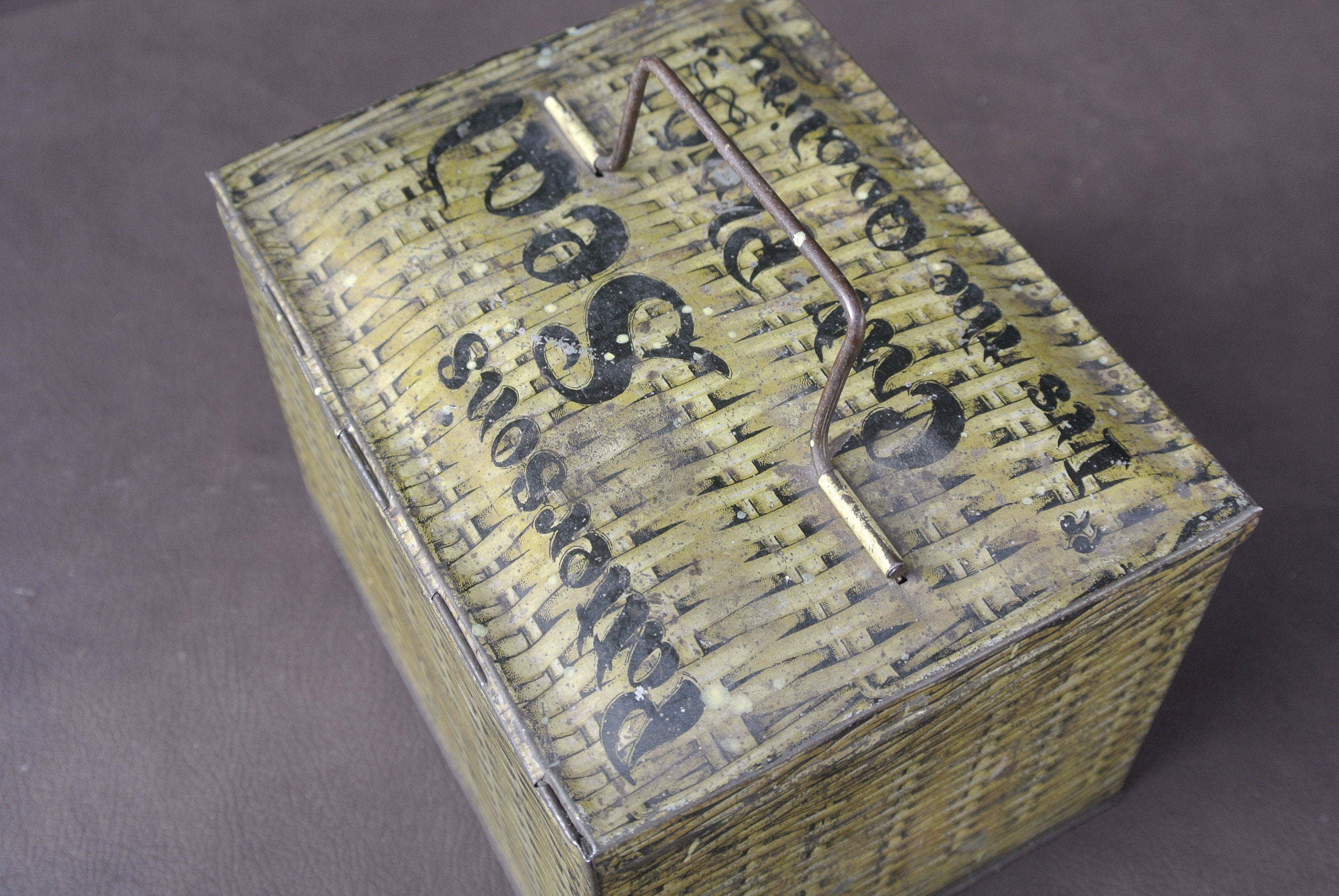 Tobacco Tin Patterson's Seal Cut Plug Metal Tin Hinged Etsy