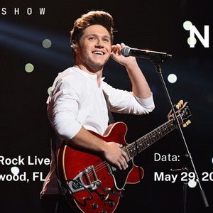 Niall Horan Konzertkarten Vorlage