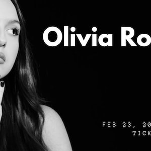 Olivia Rodrigo Konzertkarten Vorlage