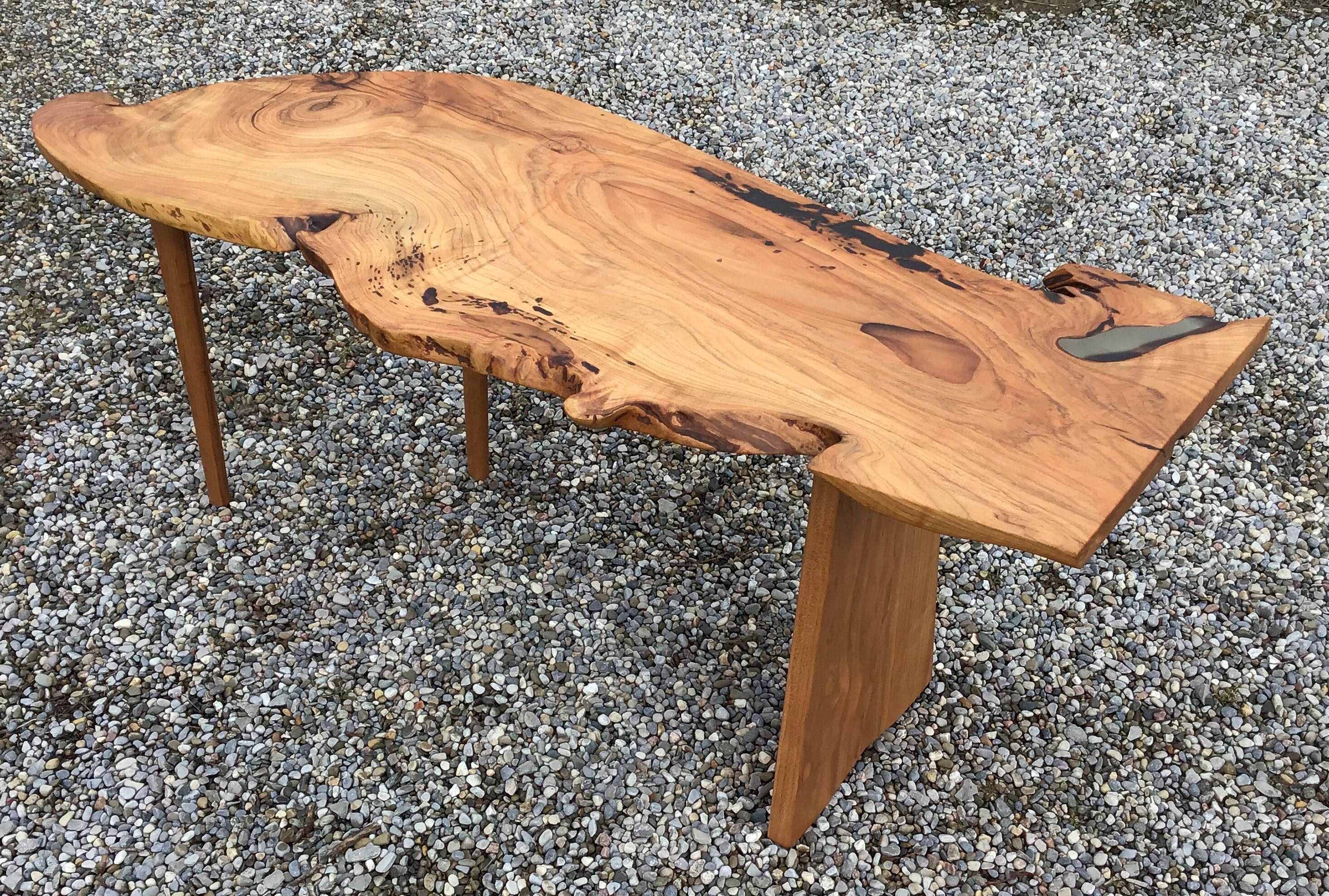 Cherry Wood Table Etsy