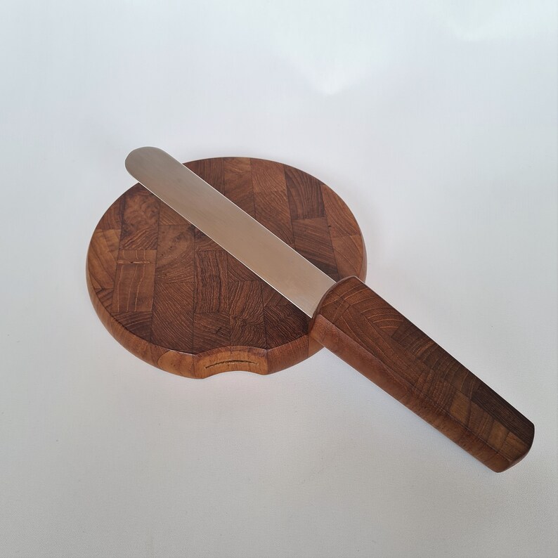 Jens Harald Quistgaard Teak Wood Cutting Board Danish Etsy