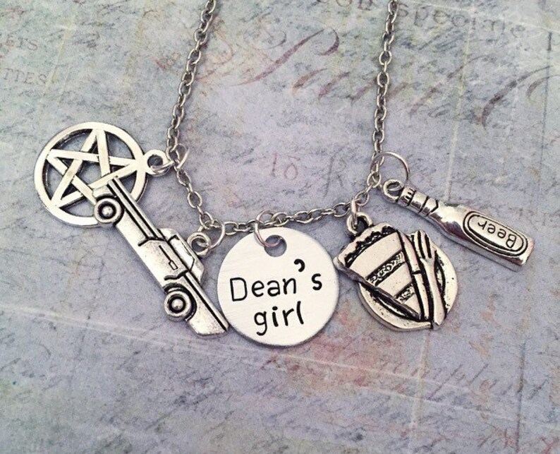 Dean's Girl Necklace Dean Necklace Supernatural Etsy