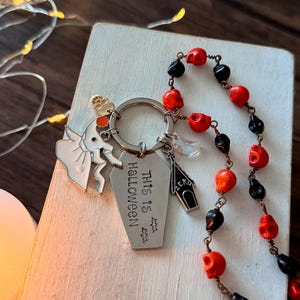 This is Halloween keychain