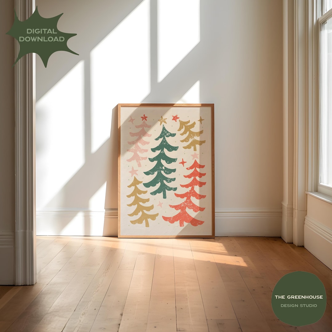 Vintage Christmas Trees Printable - Il 1080xN.6373091668 3j42
