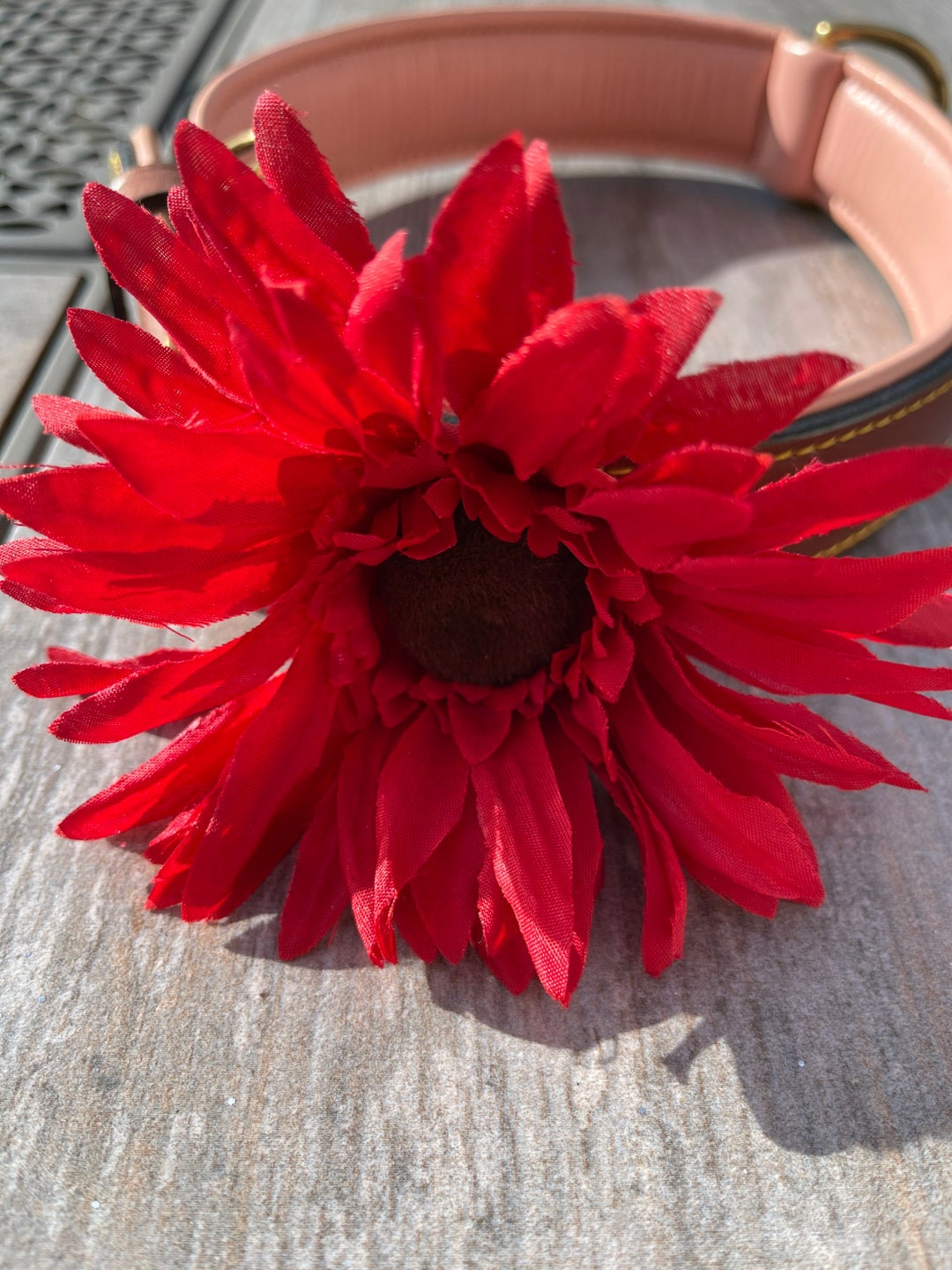 Dogs Collar Flower Collar Accessories Dog Flower Collar Etsy