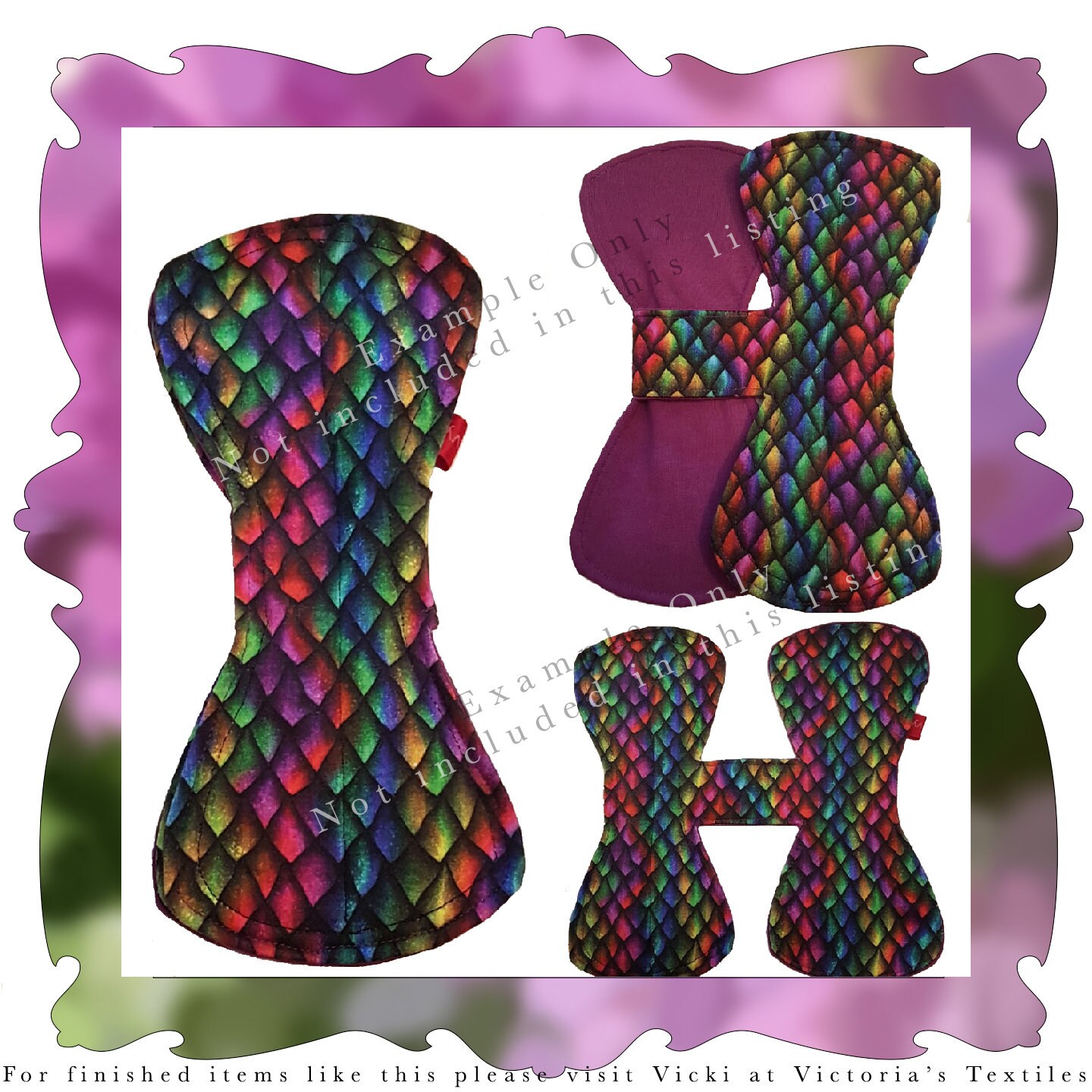 Wingless Folding Pad Patterns Pack 2.75x10 Etsy