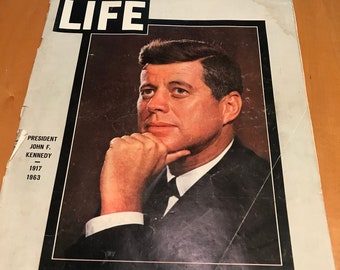 VINTAGE! LIFE President Kennedys Life Magazine