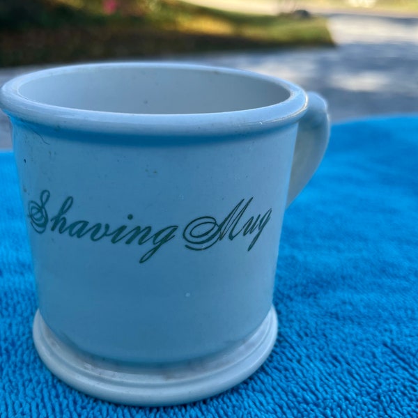 Shaving Soap Mug Etsy