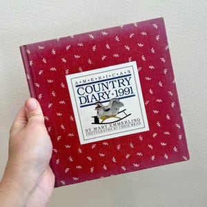 VINTAGE ! Calendrier 1991 American Country Diary by Mary Emmerling