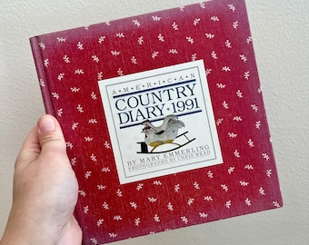 VINTAGE! 1991 American Country Diary by Mary Emmerling Calendar