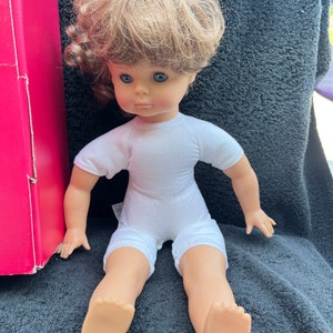 VINTAGE! 1994 Engel-Buppe 17” Vinyl w/ Soft Body Doll