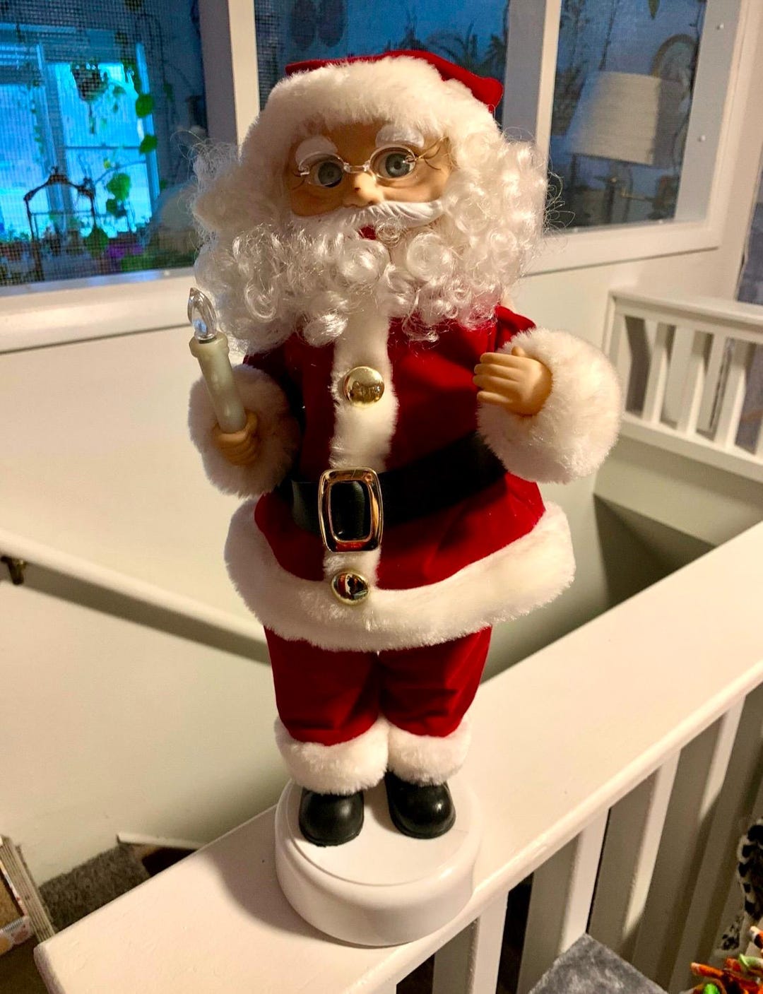 VINTAGE! Electronic Santa - Etsy