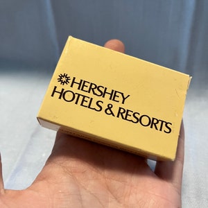 VINTAGE! Hershey Hotels and Resort Soap Bar