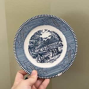 VINTAGE! Currier and Ives Plate