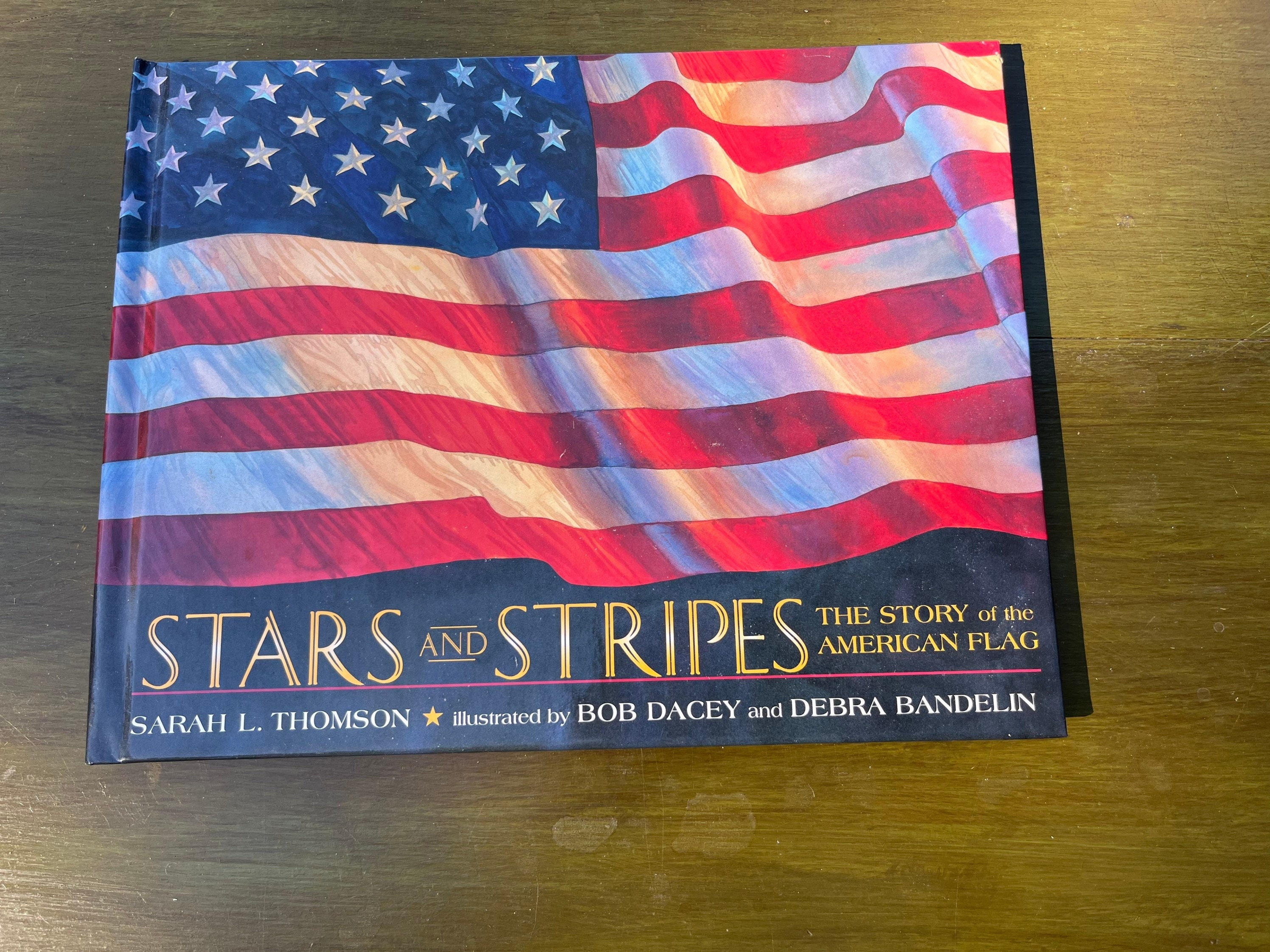 and Stars The VINTAGE 60s 大判 Stripes L Sarah Flag: American the of Story The Stripes: and Stars 星条旗 アンティーク雑貨