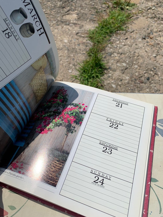 VINTAGE 1991 Country Diary Calendar - Etsy