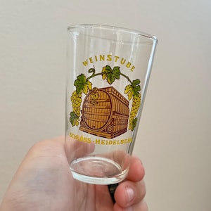 VINTAGE! Weinstube Schloss-Heidelberg Germany Shot Glass
