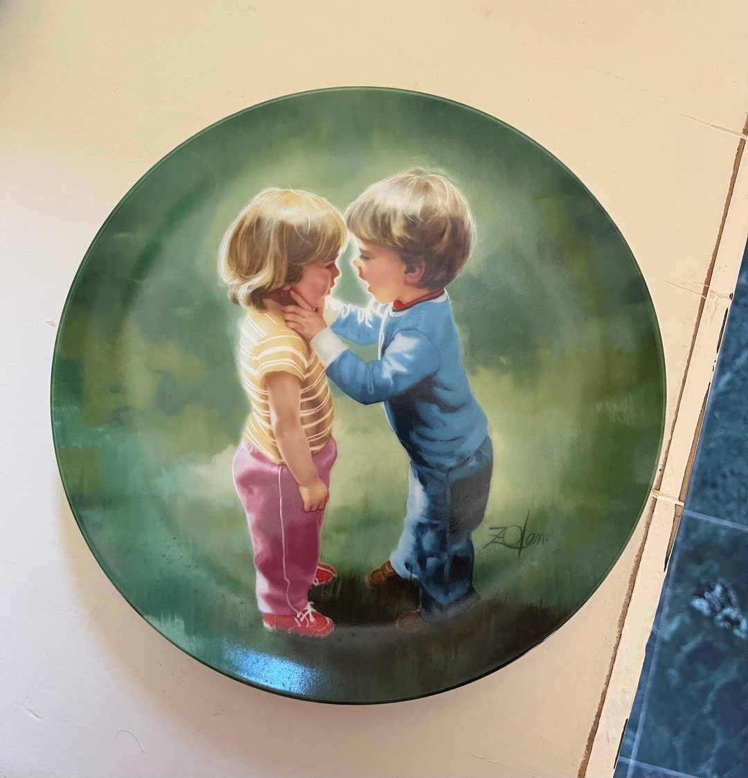 VINTAGE Pemberton and Oakes Childhood Friendship Plate Collection