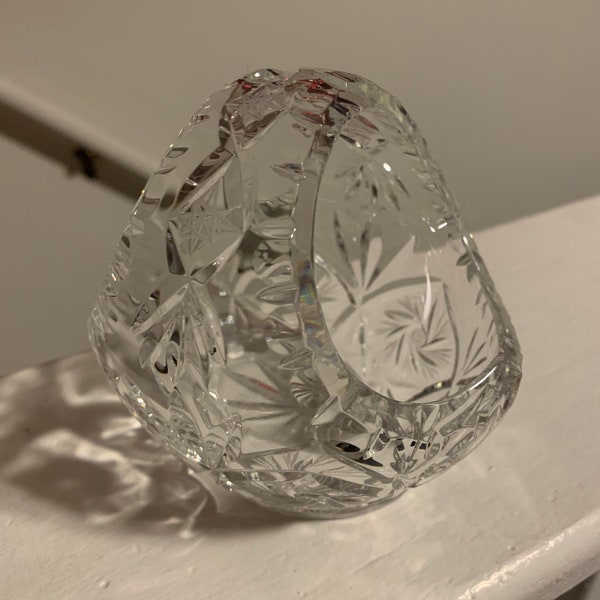 Princess House Crystal Baskets Etsy