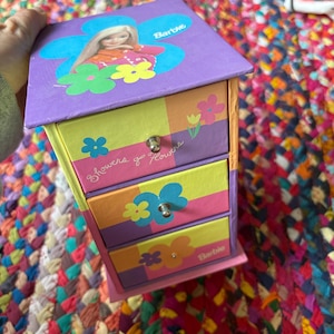 Vintage Barbie Jewellery Box - Etsy
