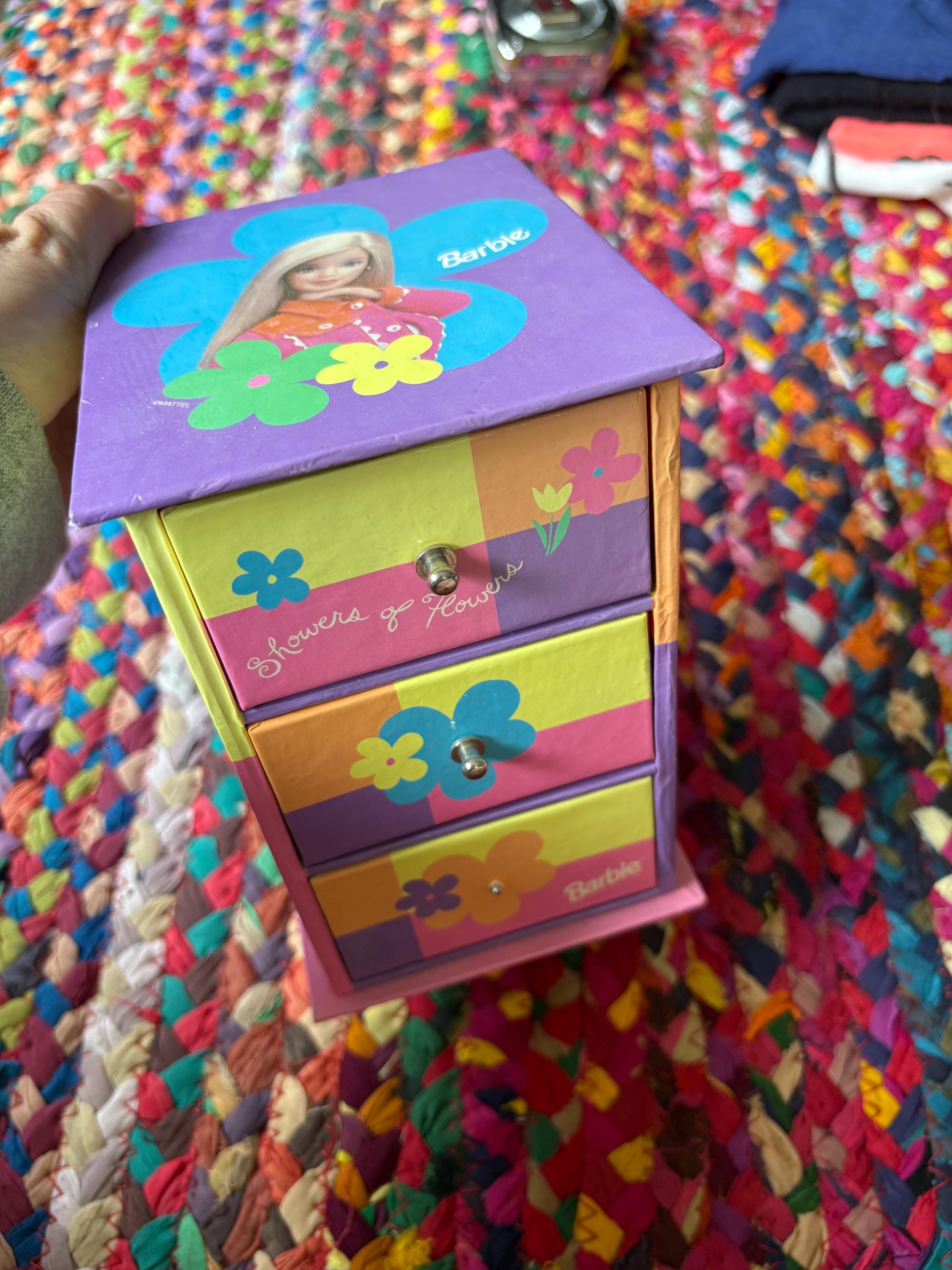 Vintage Barbie Jewellery Box - Etsy