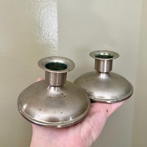 VINTAGE! Naugatuck Silver Candlesticks