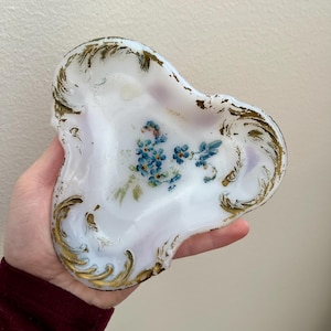 VINTAGE! Westmoreland Milchglas Schmuckstück / Ringschale