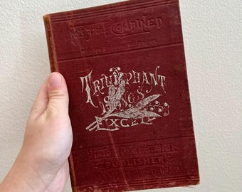 VINTAGE! Triumphant Songs No 2 1894 by EO Excell Book