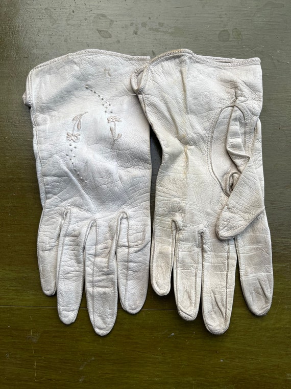 VINTAGE! Driving Leather Gloves