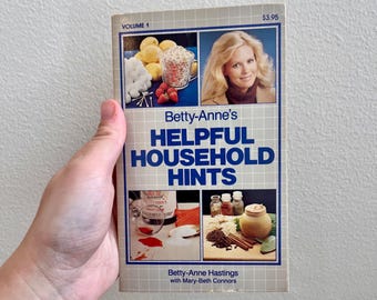 VINTAGE ! Livre Les conseils utiles de Betty-Anne pour la maison, tome 1, par Betty-Anne Hastings