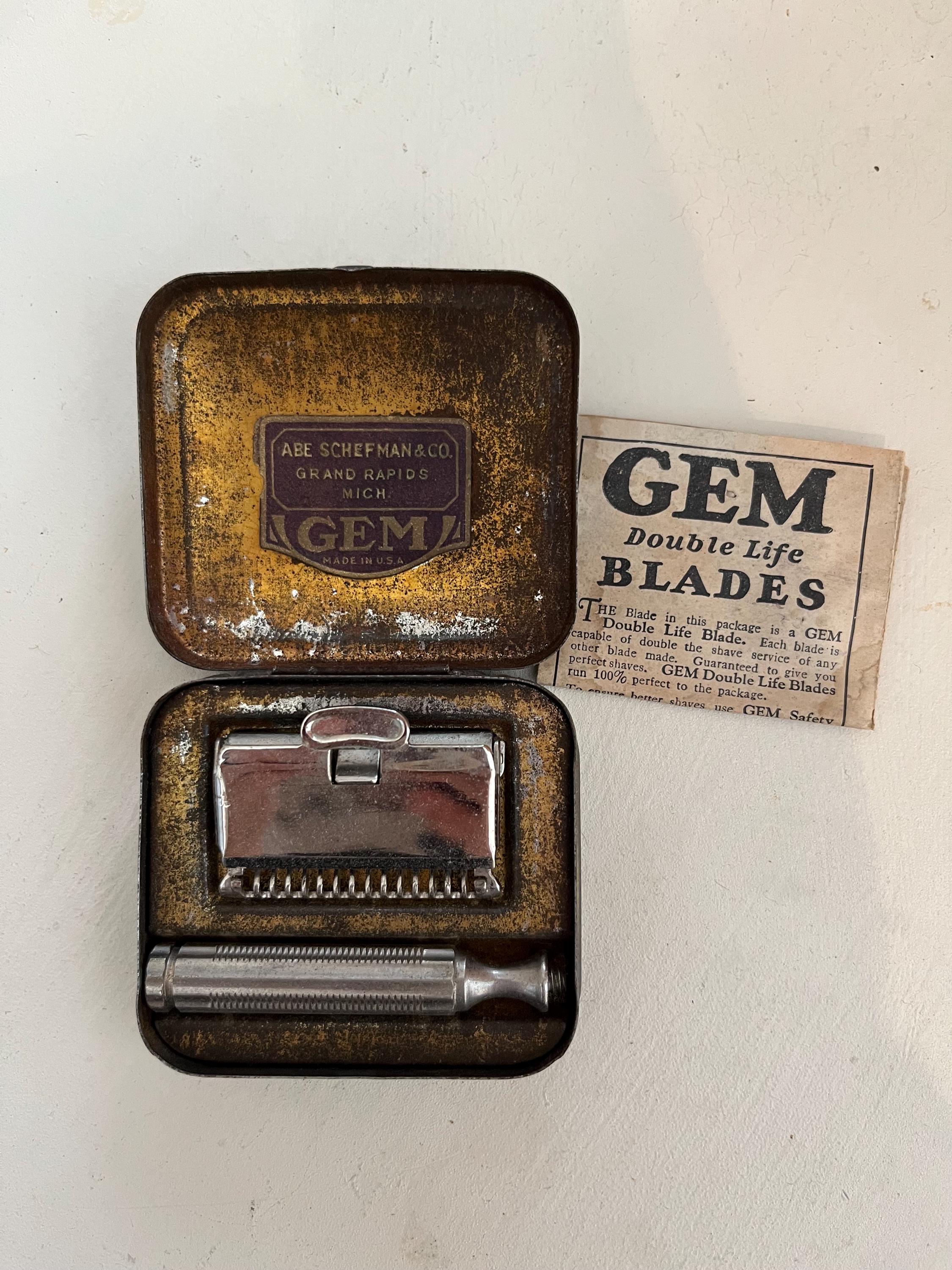 VINTAGE! Abe Schedfman & Co Grand Rapids, Michigan Gem Double Life