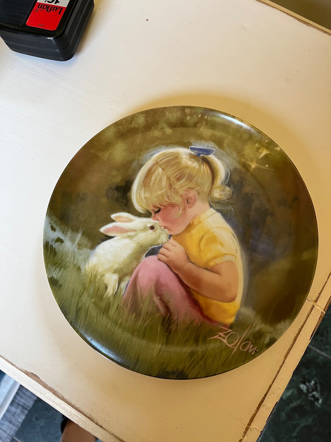 VINTAGE Pemberton and Oakes Children and Pets Plate Collection 'tender