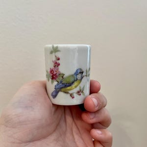 VINTAGE! Ceramic Bird Candle Holder