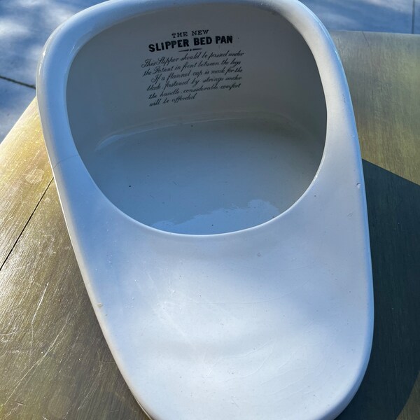 Antique Porcelain Bed Pan Etsy Singapore