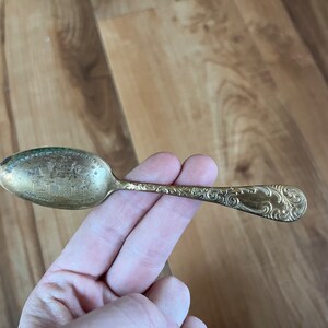 VINTAGE! 32nd National Encampment Souvenir Miniature Spoon
