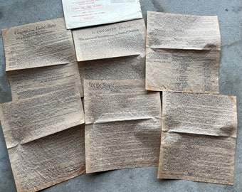 ¡VINTAGE! Reimpresiones de la Declaración de Independencia, la Carta de Derechos y la Constitución